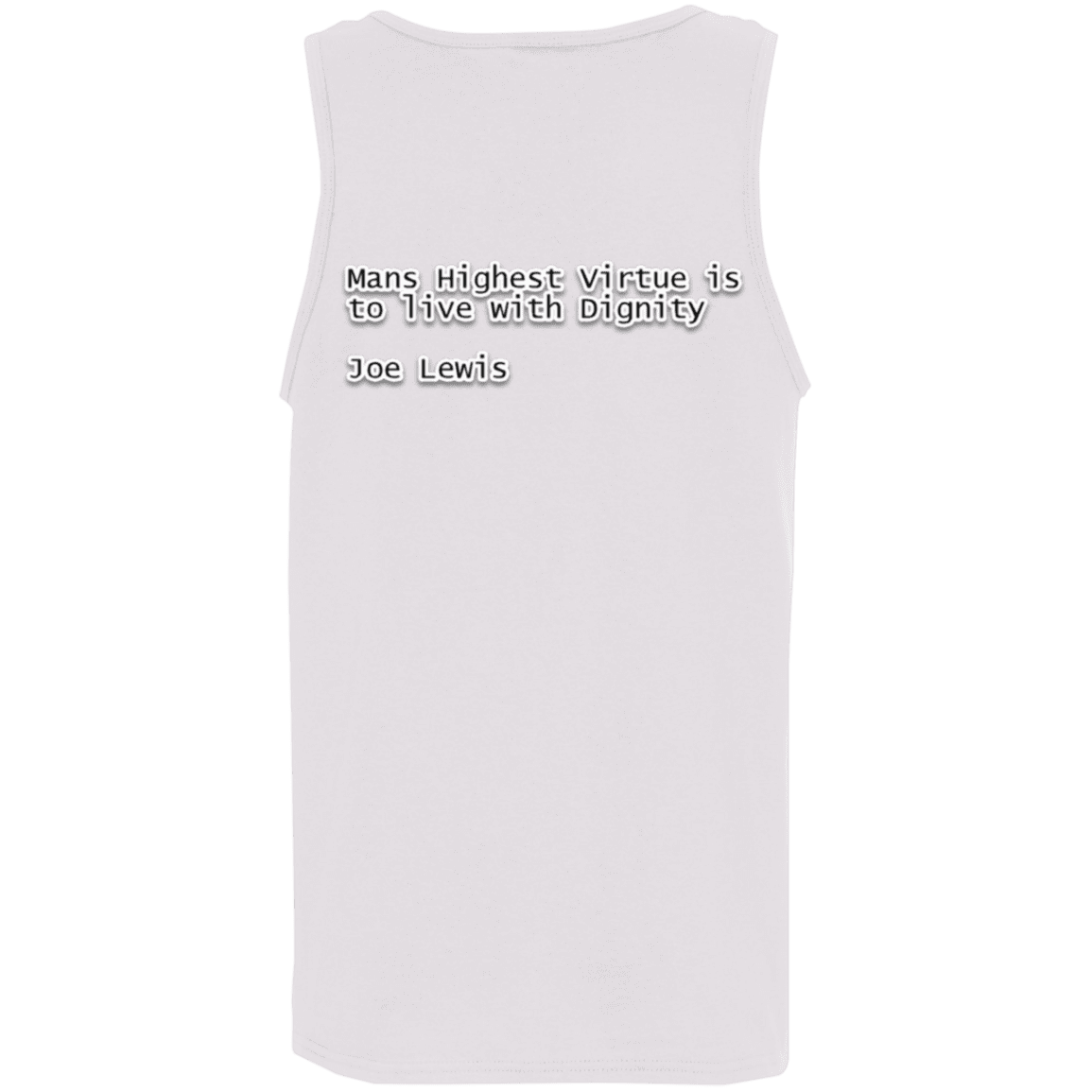 JLFS Classic Cotton Tank Top 5.3 oz. - Image 2